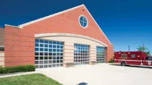 Aluminum Glass Garage Door