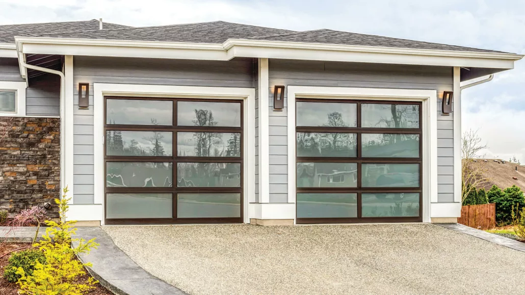 Modern Aluminum Garage Doors